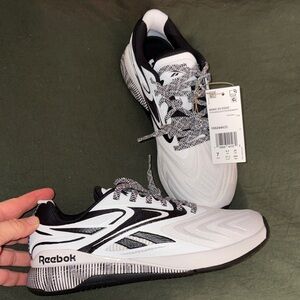 Brand New Reebok Women’s Black and White Athletic Shoes